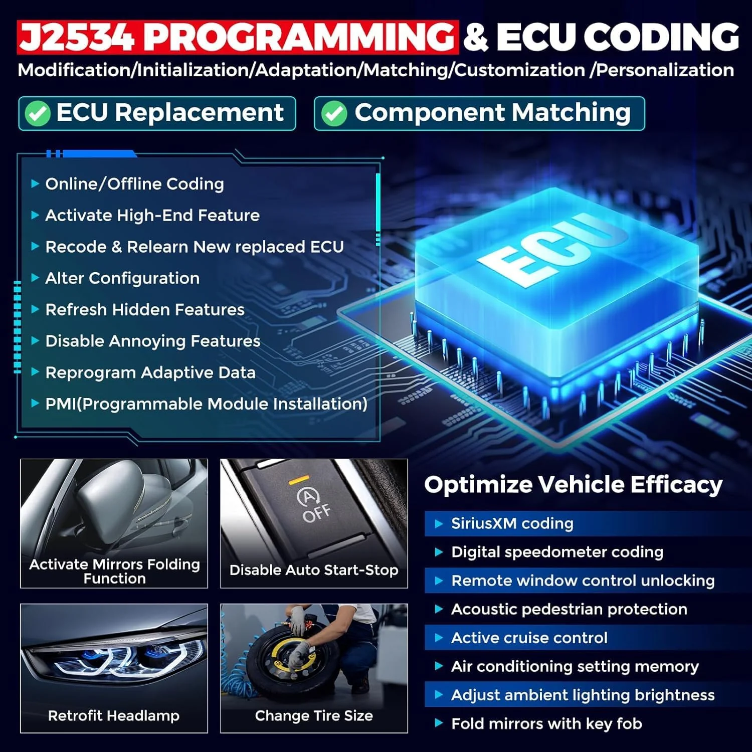 [2023 New] Launch X431 PRO3S+HDIII,Diesel&Gasoline Bidirectional Diagnostic Scan Tool,Cars&Heavy Duty Trucks All Systems Scanner,Key Program,ECU Coding,50+Service,Cars&Trucks Connector Kits - Image 3