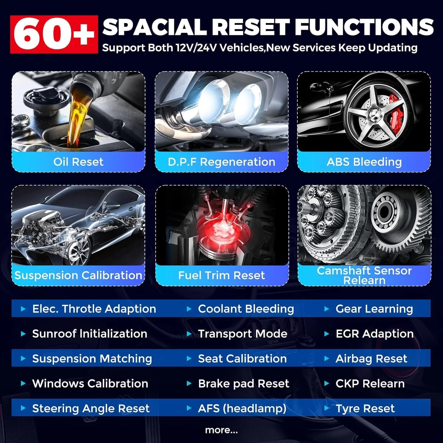 [2023 New] Launch X431 PRO3S+HDIII,Diesel&Gasoline Bidirectional Diagnostic Scan Tool,Cars&Heavy Duty Trucks All Systems Scanner,Key Program,ECU Coding,50+Service,Cars&Trucks Connector Kits - Image 5