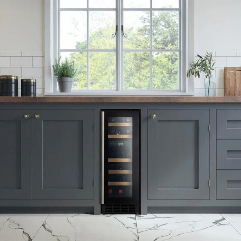 30CM Dual Zone Wine Cooler - Black - RWC3018BL/