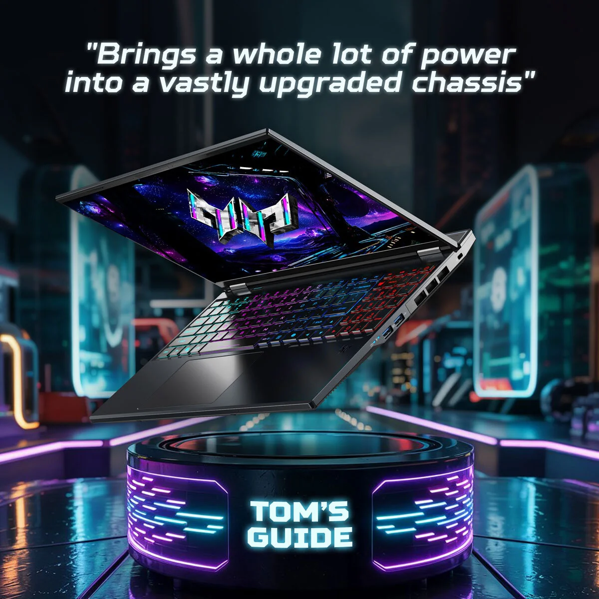 Acer Predator Helios NEO 16 AI, Intel Core Ultra 7, 16GB RAM, 1TB SSD NVIDIA GeForce RTX 5070, 16 Inch OLED Gaming Laptop, NH.QX3EK.002 - Image 2
