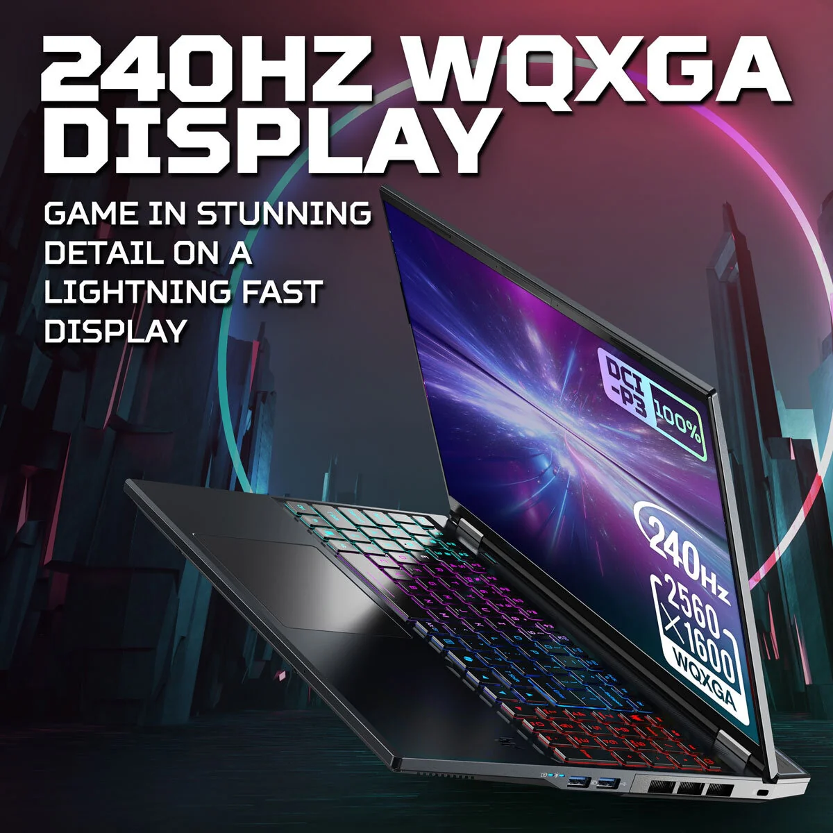 Acer Predator Helios NEO 16 AI, Intel Core Ultra 7, 16GB RAM, 1TB SSD NVIDIA GeForce RTX 5070, 16 Inch OLED Gaming Laptop, NH.QX3EK.002 - Image 4