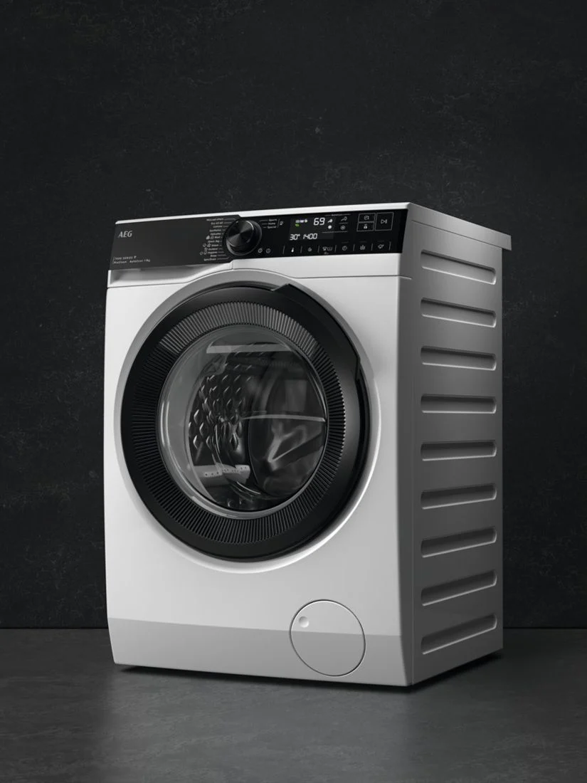 AEG 7000 LFR74944AD Freestanding Washing Machine, 9kg Load, 1400rpm Spin, White - Image 3