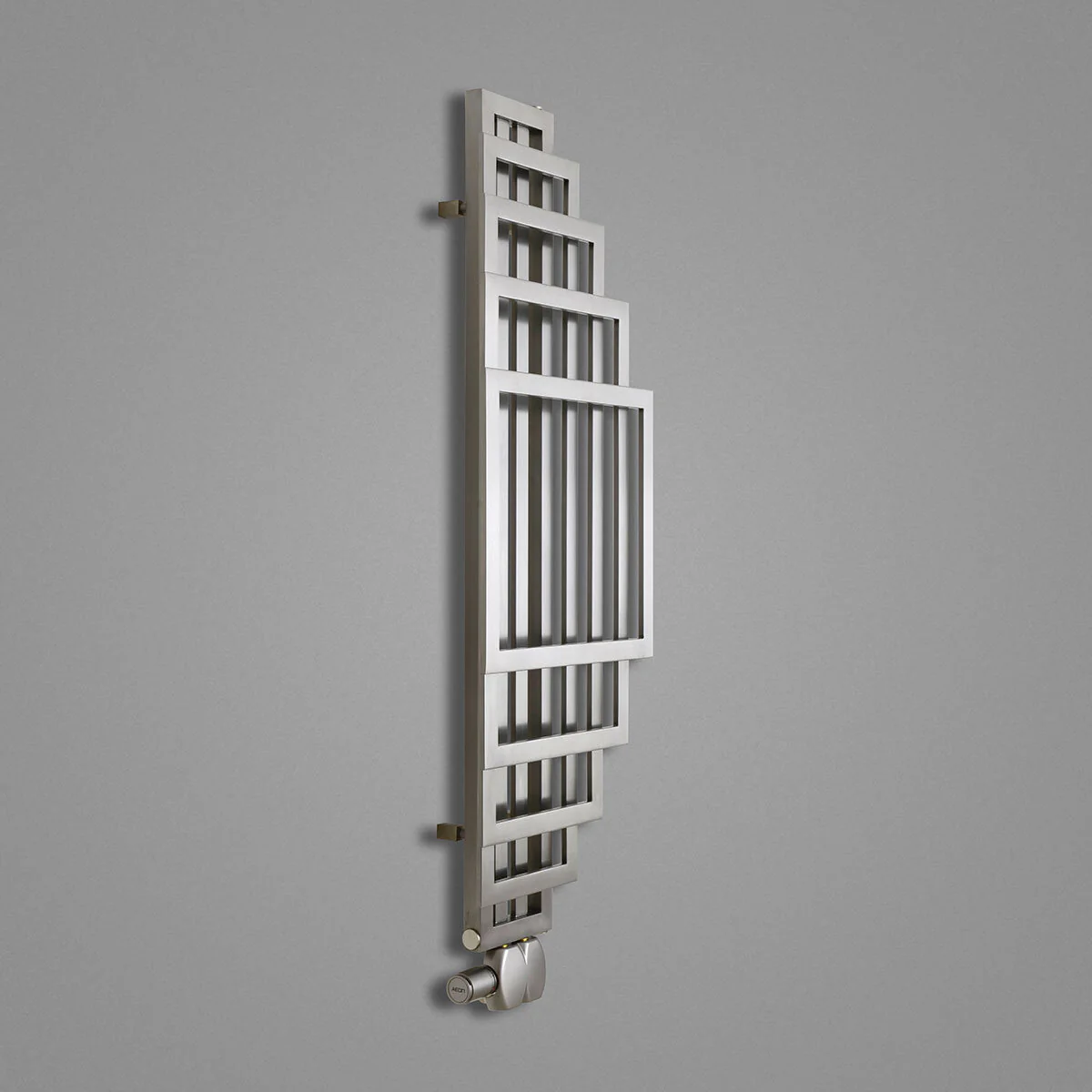 Aeon Podium Radiator in Brushed Stainless Steel 1200 x 400 x 130 mm