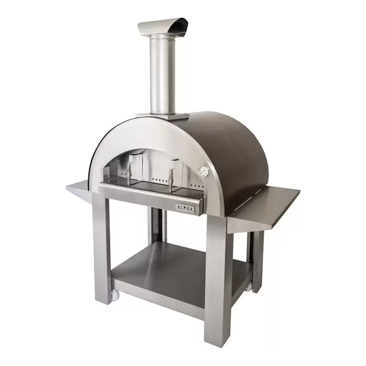 Alpha Pro Grande Wood-Fired Pizza Oven Bundle in Antique Copper + Cover - Image 7