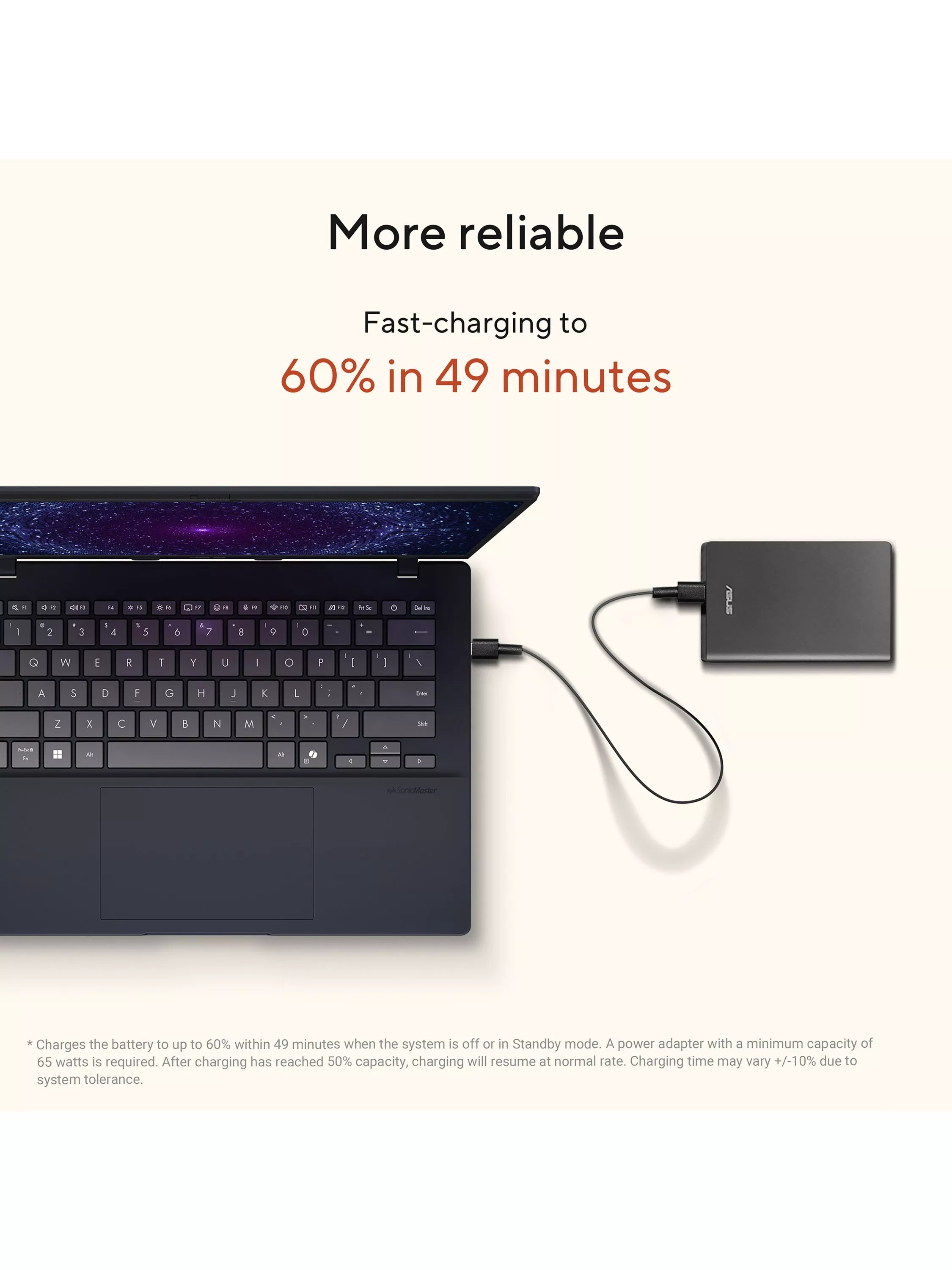 ASUS Vivobook 14 Copilot+ Laptop, AMD Ryzen AI 7 Processor, 16GB RAM, 1TB SSD, 14” WUXGA, Blue - Image 9