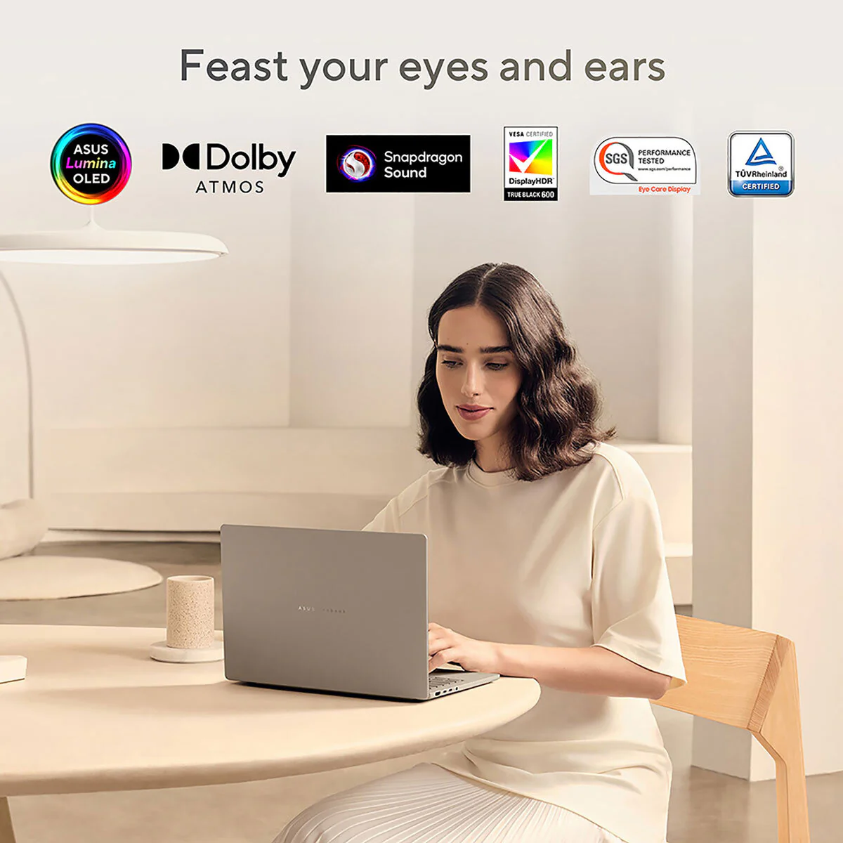 ASUS Zenbook A14 Copilot+ PC, Snapdragon X, 16GB RAM, 1TB SSD, 14 Inch OLED Laptop, UX3407QA-QD244W - Image 7