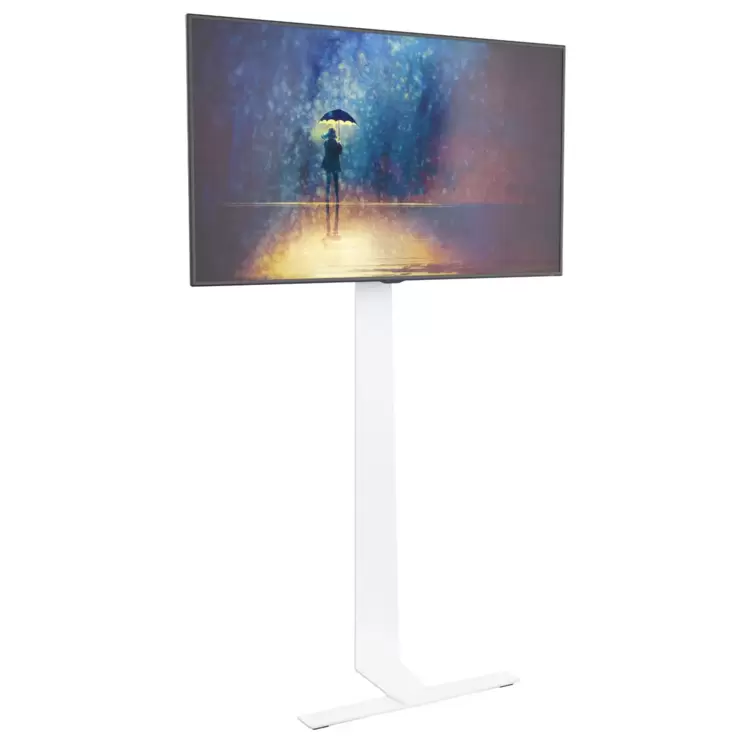 AVF Kelso Against the Wall TV Stand for TV's up to 80" in White - Image 4