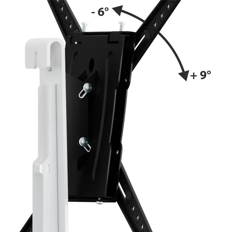 AVF Kelso Against the Wall TV Stand for TV's up to 80" in White - Image 7