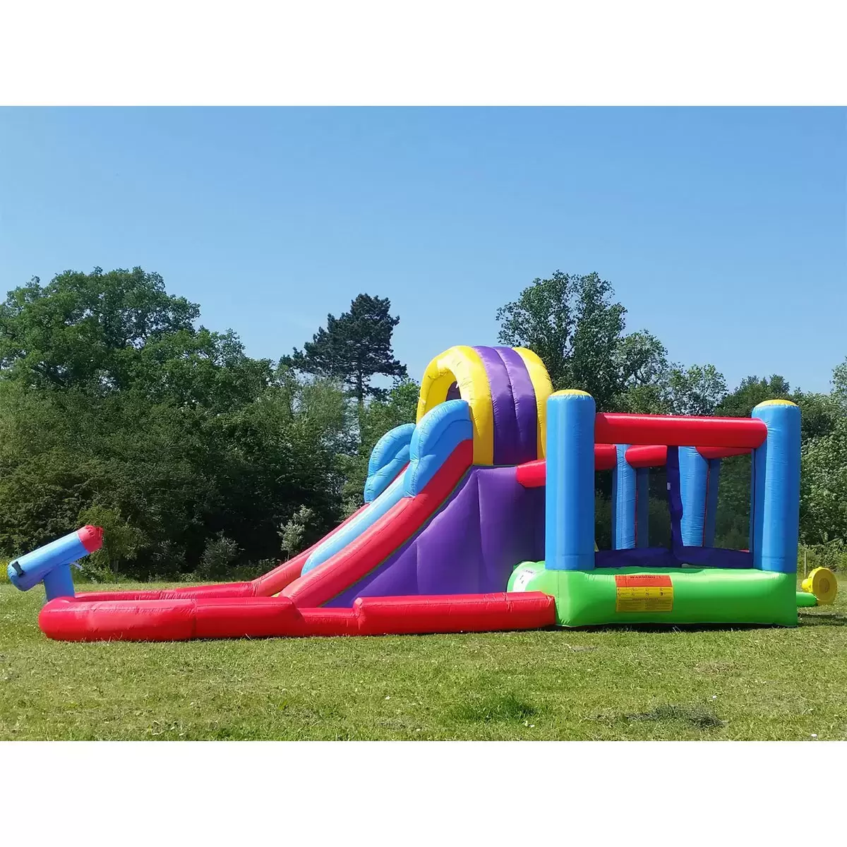 BeBop 7ft 9" Total Wipeout Bouncy Castle and Water Slide (3-10 Years) BeBoP Total Wipeout Bouncy Castle and Inflatable Water Slide Combo  - Image 3