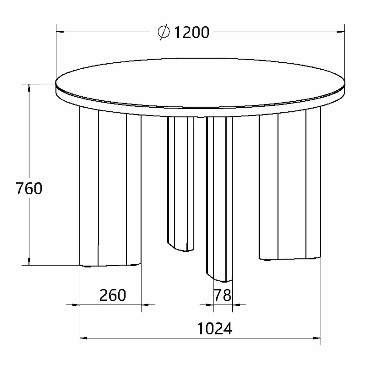 Bentley Designs Alisa Round Sintered Stone Dining Table + 4 Grey Chairs - Image 3