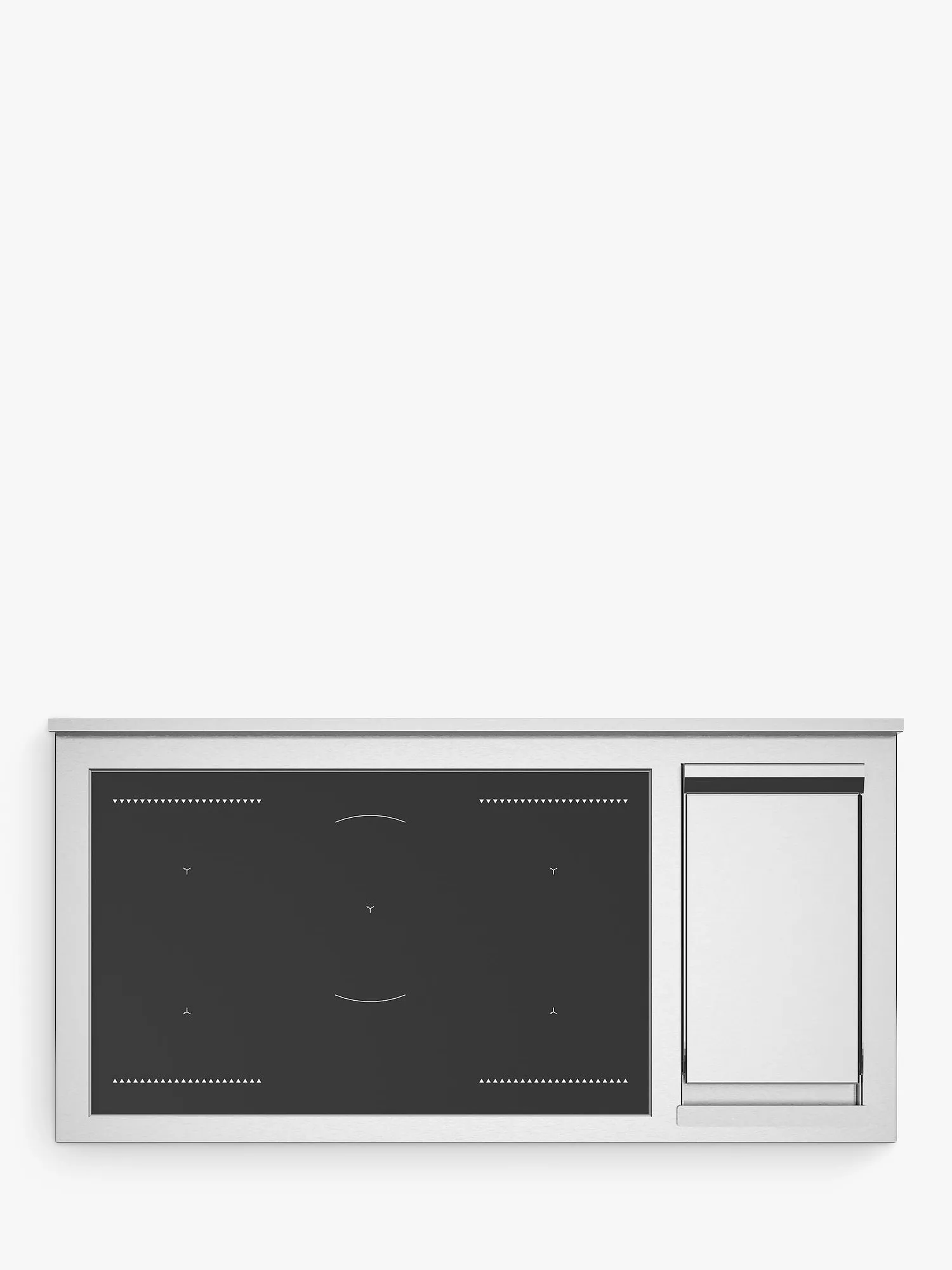 Bertazzoni Heritage Series 120cm Electric Range Cooker with Induction Hob, Ivory - Image 2