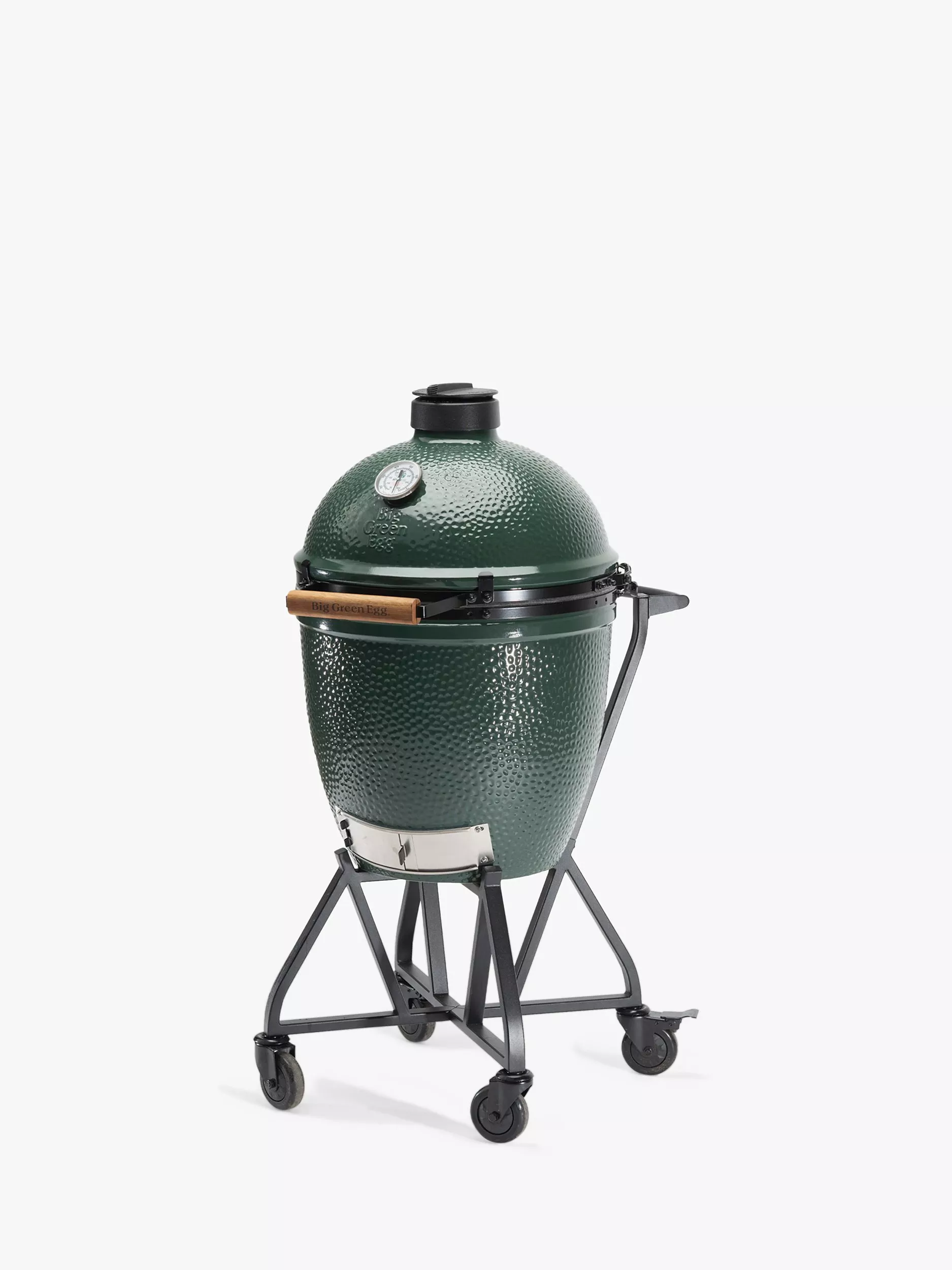 Big Green Egg Large Egg BBQ with IntEGGrated Nest Bundle, ConvEGGtor & Cover