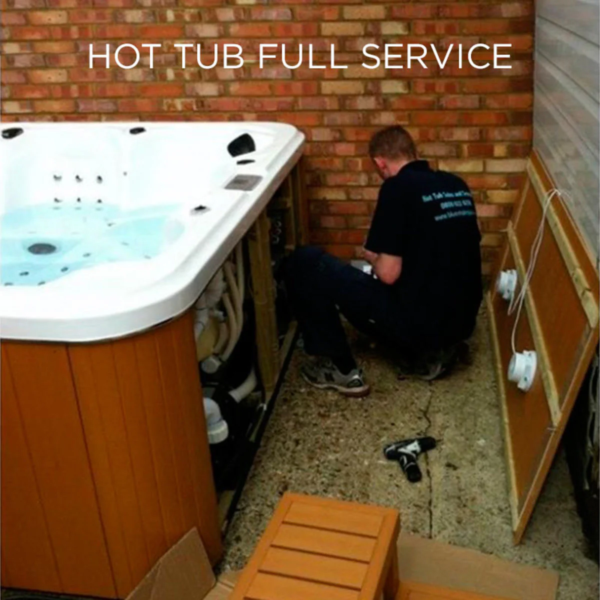 Blue Whale Spa Hot Tub Full Service - Image 2