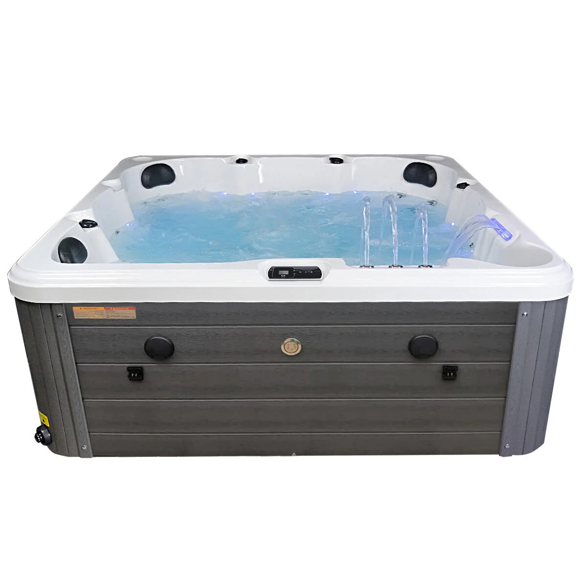 Blue Whale Spa Olive Bay 54-Jet 6 Person Hot Tub - Delivered and Installed - Image 2