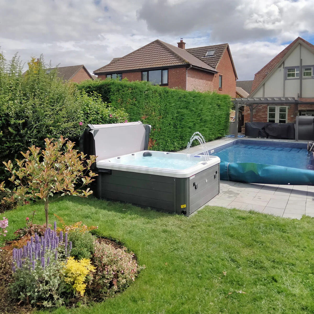 Blue Whale Spa Olive Bay 54-Jet 6 Person Hot Tub - Delivered and Installed - Image 5
