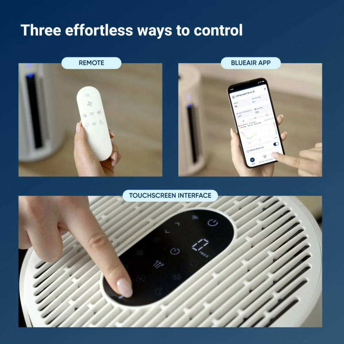 Blueair ComfortPure T10i 3-in-1 Heater, Cooler & Smart Air Purifier - Image 6