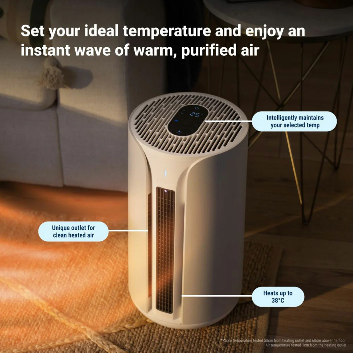 Blueair ComfortPure T10i 3-in-1 Heater, Cooler & Smart Air Purifier - Image 8