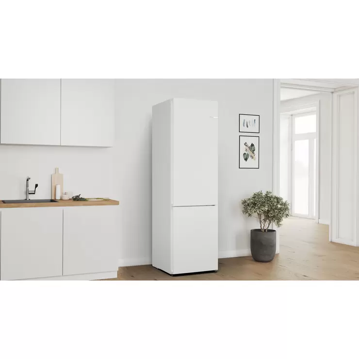 Bosch Serie 4 KGN392WDFG, Fridge Freezer, D Rated in White - Image 3