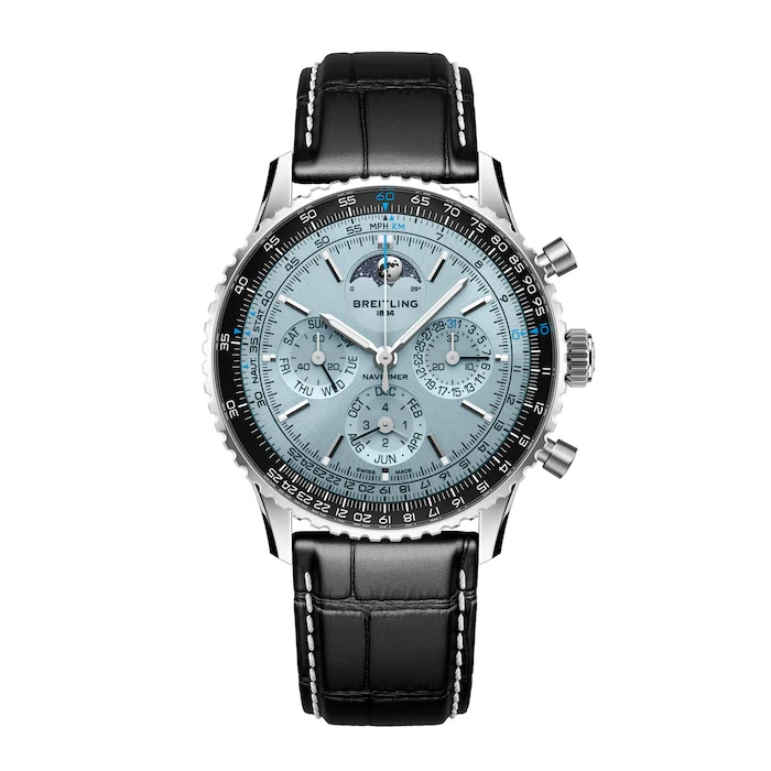 Breitling Automatic 43mm Men’s Watch with Blue Material Dial, Stainless Steel Case, 30m Water Resistant / PB1920251C1P1