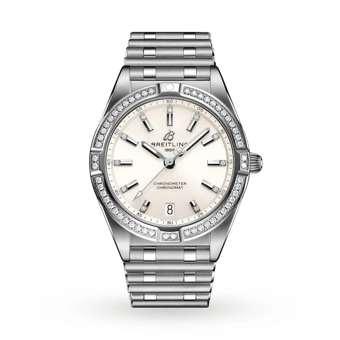 Breitling Chronomat 32 Stainless Steel (gem-set) Watch Luxury Watch Swiss Made High Precision Movement A77310591A1A1