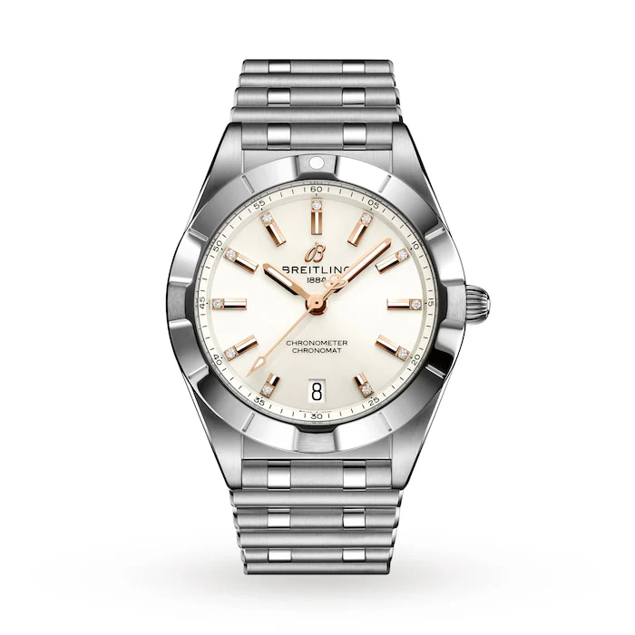 Breitling Chronomat 32 Stainless Steel - White Watch Luxury Watch Swiss Made High Precision Movement A77310101A3A1
