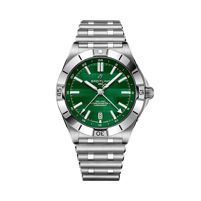 Breitling Chronomat GMT Six Nations Ireland Limited Edition 40mm Mens Luxury Watch A323987B1L1A1