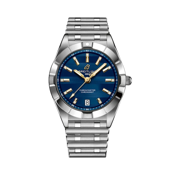 Breitling Chronomat GMT Six Nations Scotland Limited Edition 32mm Ladies Watch Luxury Watch A773106A1C1A1