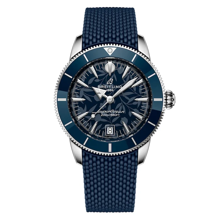 Breitling Heritage Automatic 40mm Men’s Watch with Blue Material Dial, Stainless Steel Case, 200m Water Resistant / AB31101A1C1S1