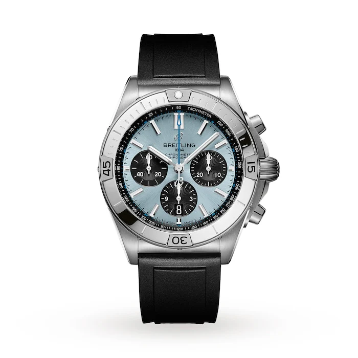 Breitling Heritage Automatic 42mm Men’s Watch with Blue Material Dial, Stainless Steel Case, 200m Water Resistant / PB0134101C1S1