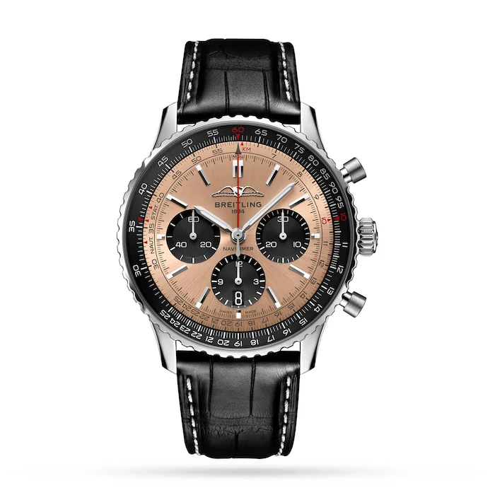 Breitling Navitimer B01 Chronograph 43 Copper Luxury Watch AB0138241K1P1