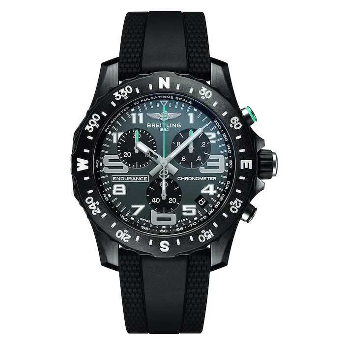 Breitling Quartz 44mm Men’s Watch with Grey Material Dial, 100m Water Resistant / X823103D1M1S1