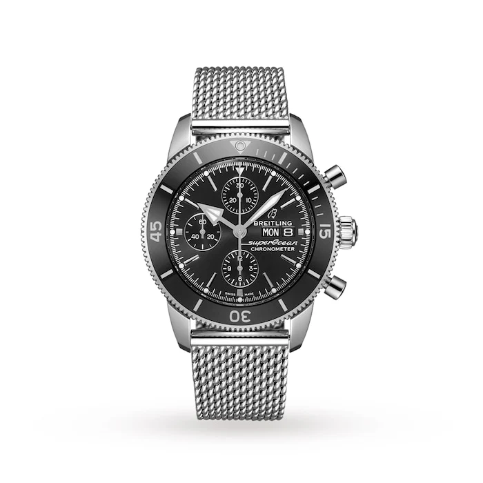 Breitling Superocean Heritage Chronograph 44 Stainless Steel Luxury Watch A13313121B1A1