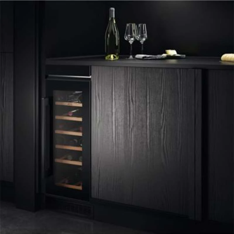Built Under 30cm Wine Cooler Cabinet - Black - AWUS020B5B