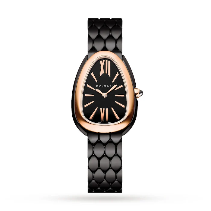 Bvlgari Serpenti Seduttori Watch 33mm Luxury Watch Swiss Made High Precision Movement Sapphire Crystal 103704