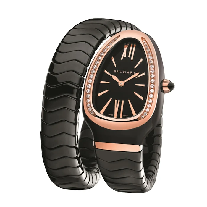 Bvlgari Serpenti Spiga Watch Luxury Watch Swiss Made High Precision Movement Sapphire Crystal 102532