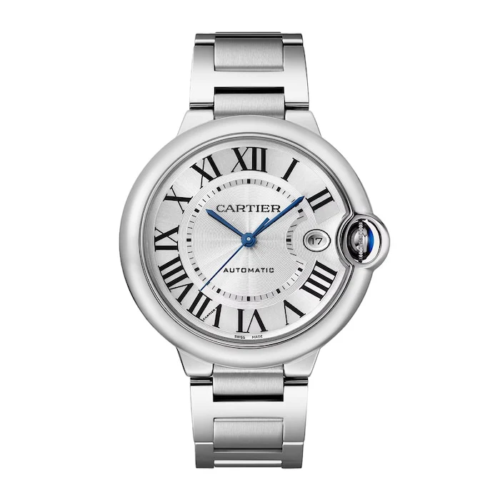 Cartier Automatic 40mm Men’s Watch with Silver Material Dial, 30m Water Resistant / WSBB0040
