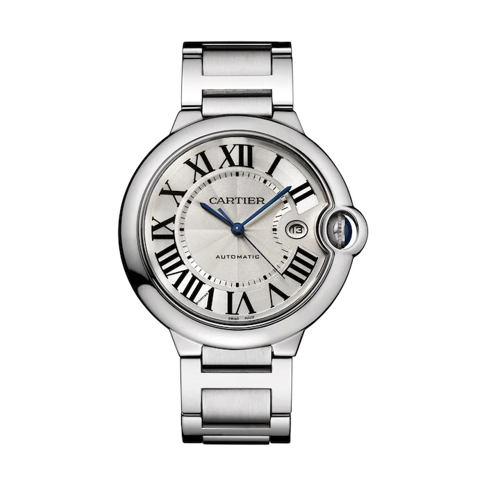 Cartier Automatic 42mm Men’s Watch with Silver Material Dial, 30m Water Resistant / WSBB0049