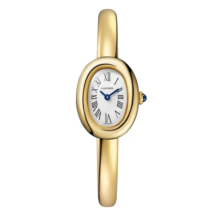 Cartier Baignoire De Cartier Watch, Mini Model, Quartz Movement, Yellow Gold Luxury Watch WGBA0045