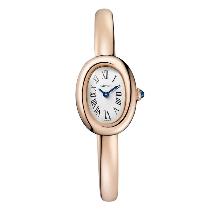 Cartier Baignoire De Cartier Watch, Mini Model, Size 16, Quartz Movement, Rose Gold Luxury Watch WGBA0020