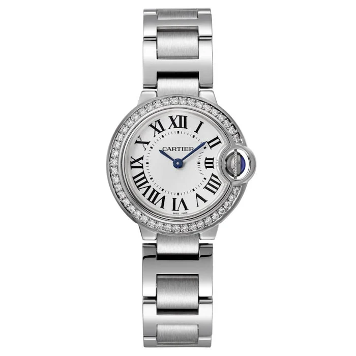 Cartier Ballon Bleu De Cartier Watch, 28mm, Quartz Movement Luxury Watch Swiss Made High Precision Movement W4BB0030