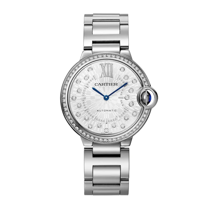 Cartier Ballon Bleu de Cartier watch, 36 mm, mechanical movement with automatic winding. Luxury Watch W4BB0036