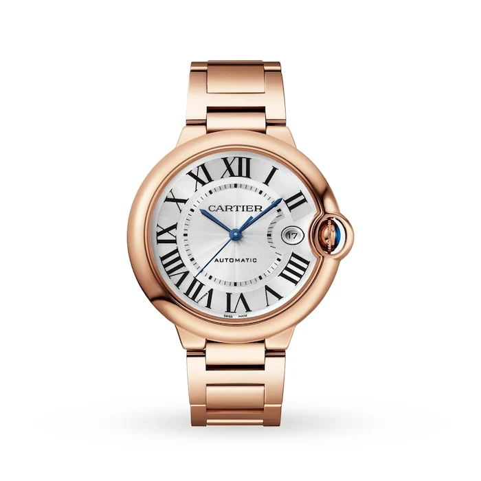 Cartier Ballon Bleu De Cartier Watch, 40mm, Automatic Movement, Rose Gold Luxury Watch Swiss Made WGBB0039