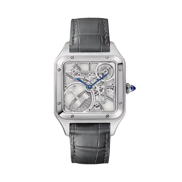 Cartier Elegance Automatic 31mm Men’s Watch with Silver Material Dial, 30m Water Resistant / WHSA0032