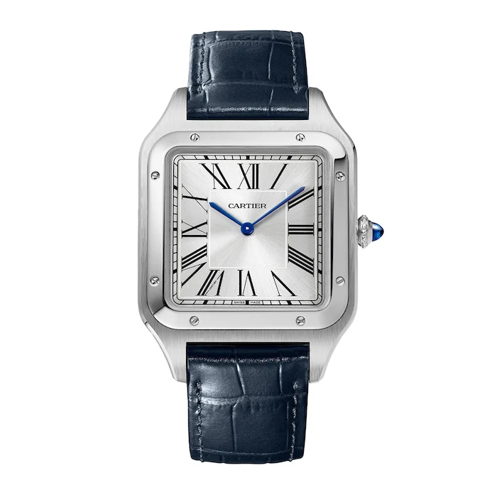 Cartier Mechanical 34mm Men’s Watch with Silver Material Dial, 30m Water Resistant / WSSA0032
