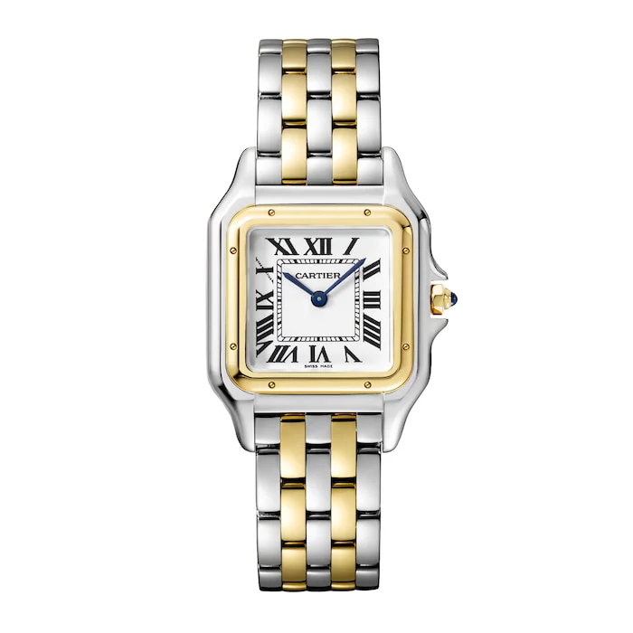 Cartier Panthere De Cartier Watch, Medium Model, Quartz Movement, Case In Yellow Gold Luxury Watch W2PN0019