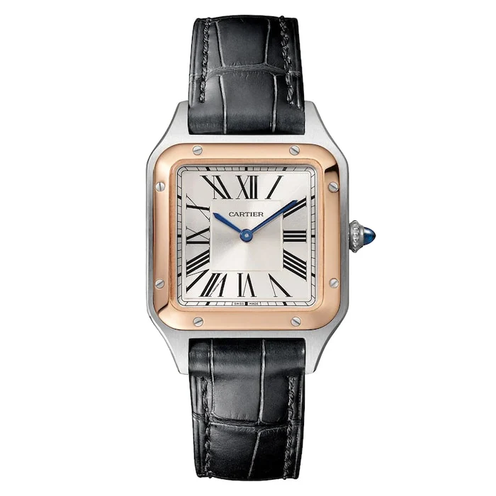 Cartier Quartz 38mm Men’s Watch with Silver Material Dial, Stainless Steel Case, 30m Water Resistant / W2SA0038