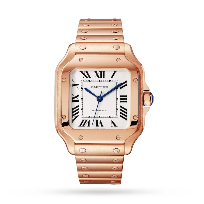 Cartier Santos De Cartier Watch Medium Model, Mechanical Movement With Automatic Winding Luxury Watch WGSA0031