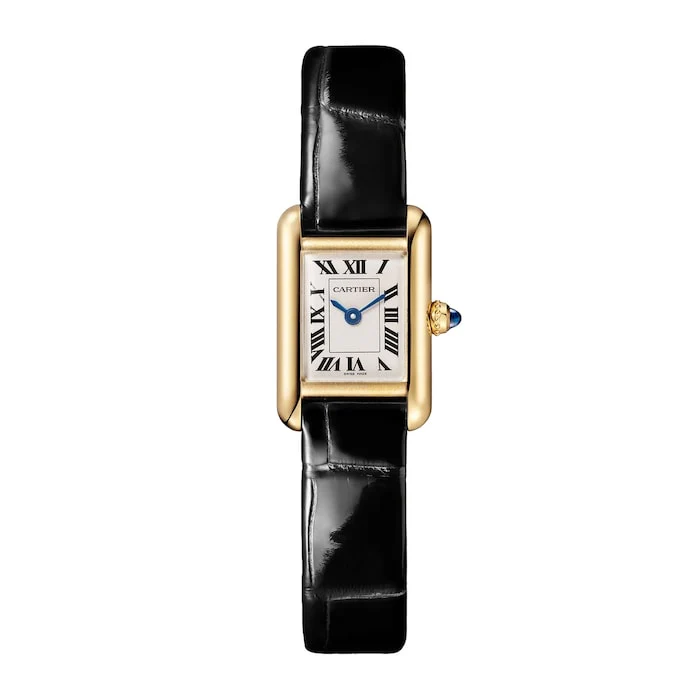 Cartier Tank Louis Cartier Watch, Mini Model, Quartz Movement, Yellow Gold Case Luxury Watch WGTA0352
