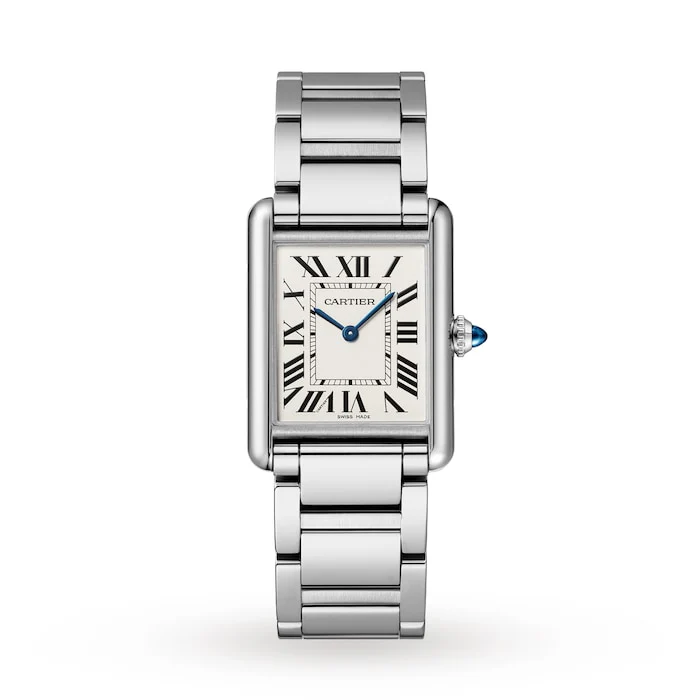 Cartier Tank Must, Large Model, Quartz Movement, Steel 33.7mm X 25.5mm Luxury Watch Luxury Watch WSTA0052