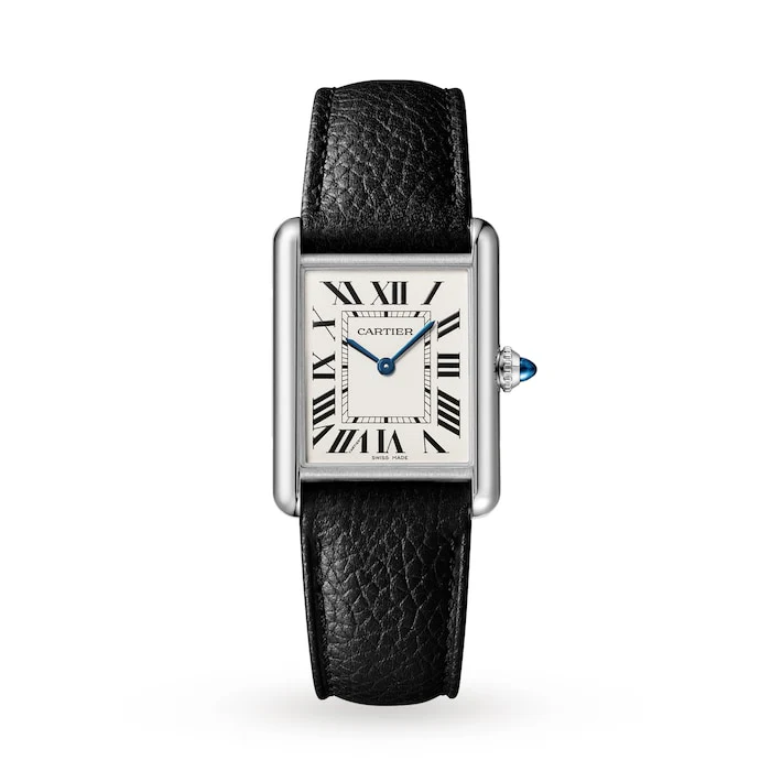 Cartier Tank Must, Large Model, Quartz Movement, Steel, Leather Luxury Watch Luxury Watch WSTA0109